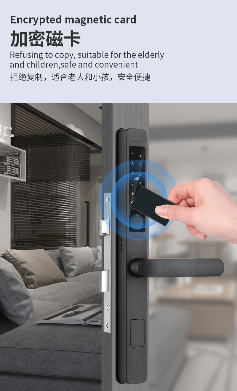 科帝X7c 智能鎖 指紋鎖 密碼鎖 安全鎖 公寓聯(lián)網(wǎng)鎖 酒店聯(lián)網(wǎng)鎖 
